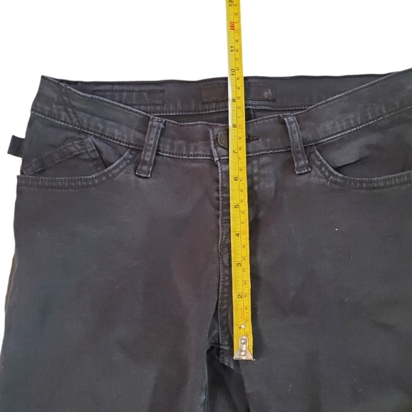 Rock & Republic Women's Black Stretch Denim Berlin Tuxedo Stripe Jeans Size 4 - Picture 4 of 8